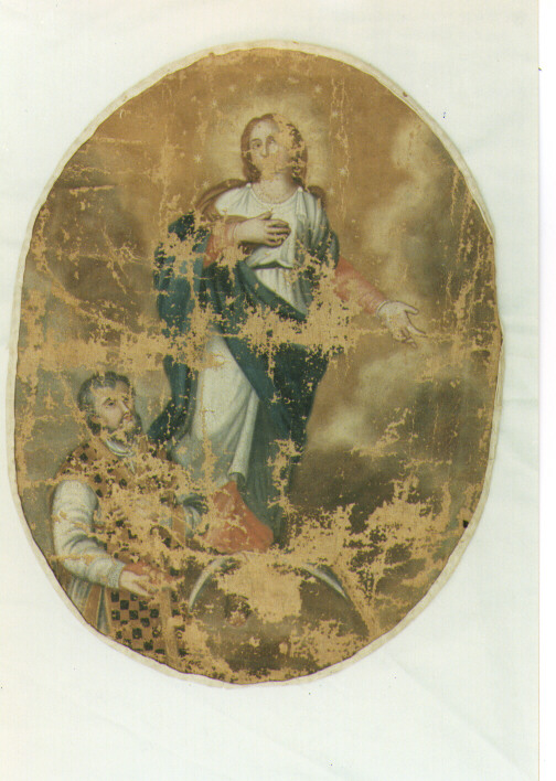 Madonna Immacolata con San Nicola di Mira (dipinto) - ambito salentino (prima metà sec. XIX)