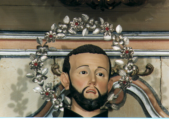 aureola di statua - ambito Italia meridionale (fine/inizio secc. XIX/ XX)