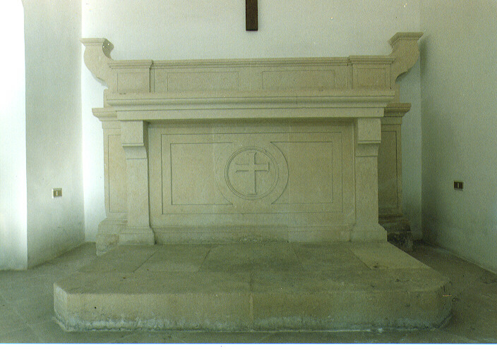 altare - ambito salentino (primo quarto sec. XX)