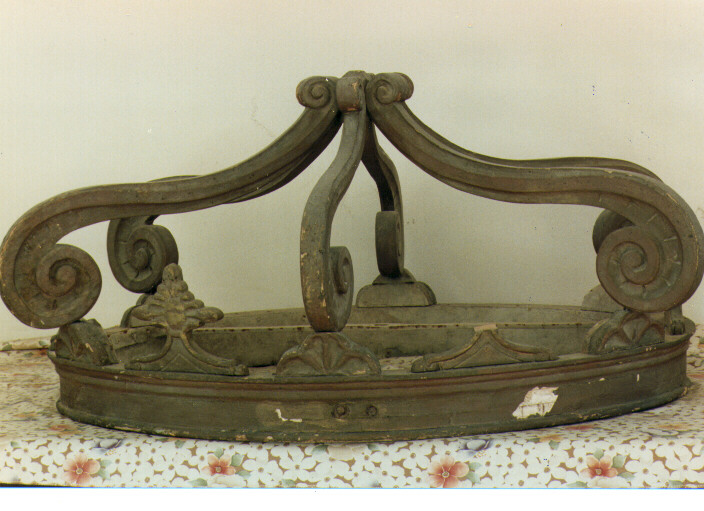 corona pensile - ambito salentino (primo quarto sec. XX)