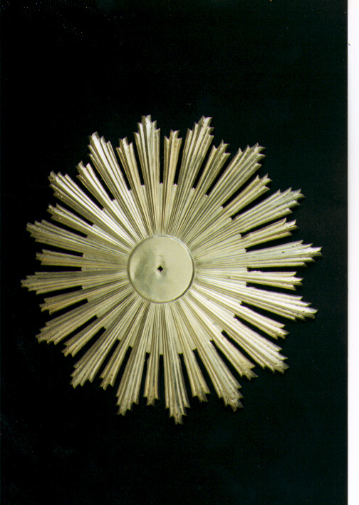 aureola di statua - ambito napoletano (sec. XIX)