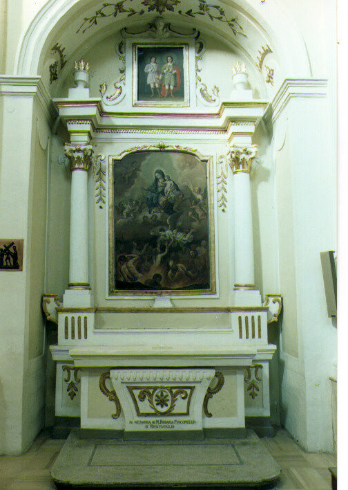 altare - ambito salentino (sec. XIX)