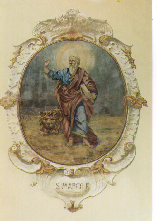 San Marco Evangelista (dipinto) di Tonti S (sec. XX)