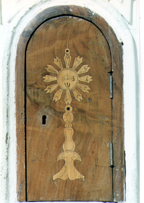 sportello di tabernacolo - ambito salentino (sec. XIX)