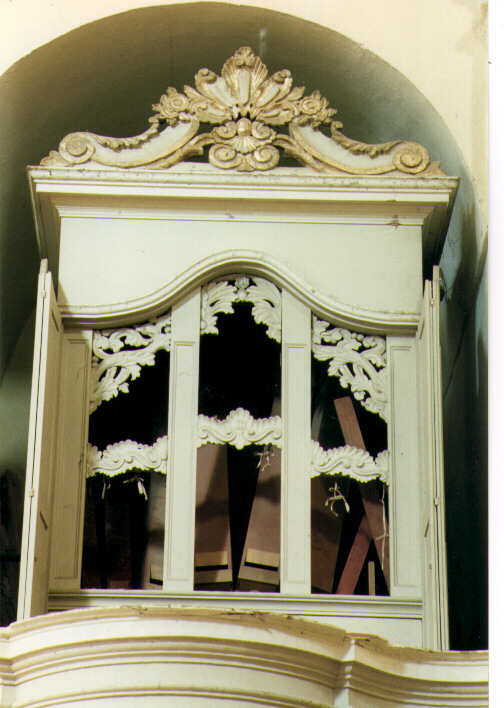 cassa d'organo - ambito Italia meridionale (fine/inizio secc. XVIII/ XIX)