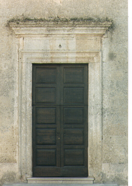 portale - ambito salentino (prima metà sec. XIX)