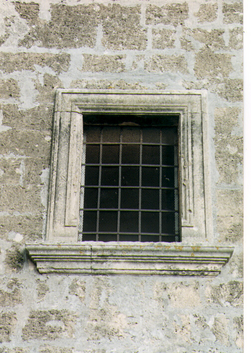 mostra di finestra - ambito salentino (ultimo quarto sec. XVI)