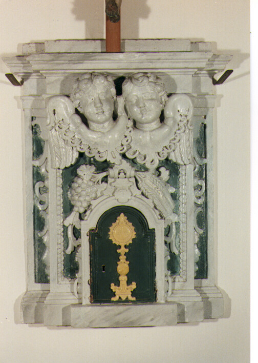 tabernacolo - ambito salentino (seconda metà sec. XIX)