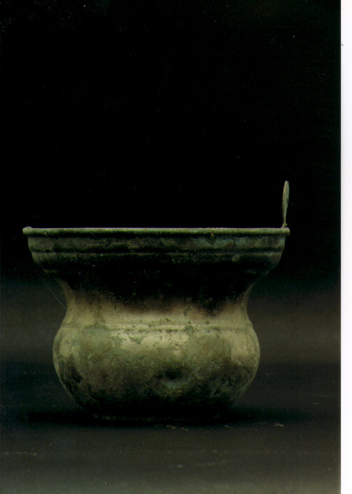 secchiello per l'acqua benedetta - ambito Italia meridionale (sec. XIX)