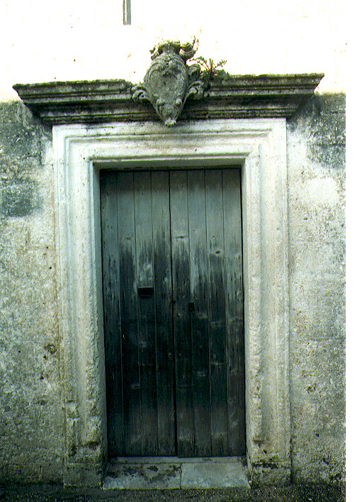 portale - ambito salentino (primo quarto sec. XVIII)