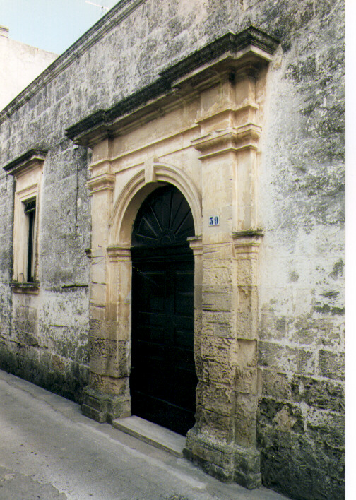 portale - ambito salentino (prima metà sec. XIX)