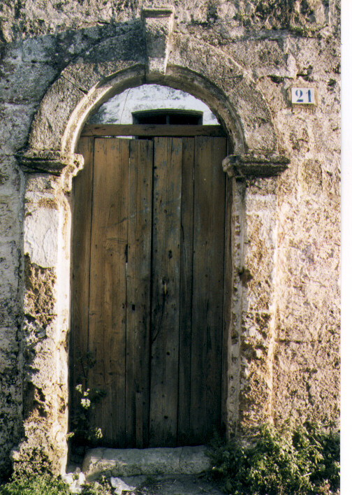 portale - ambito salentino (prima metà sec. XIX)