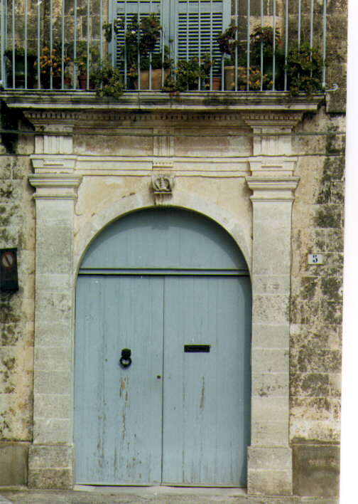 portale - ambito salentino (prima metà sec. XIX)