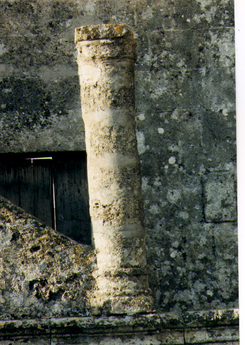 colonna, serie - ambito salentino (sec. XVII)