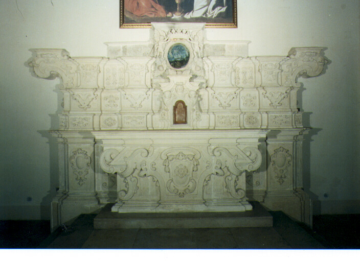 altare maggiore - ambito salentino (metà sec. XVIII)