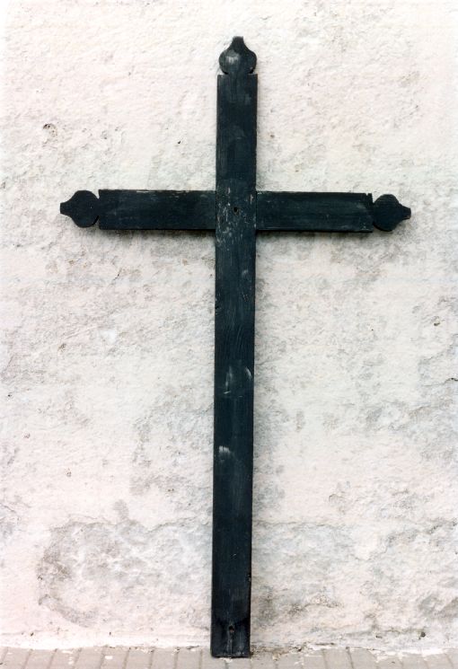 croce processionale - ambito salentino (inizio sec. XX)