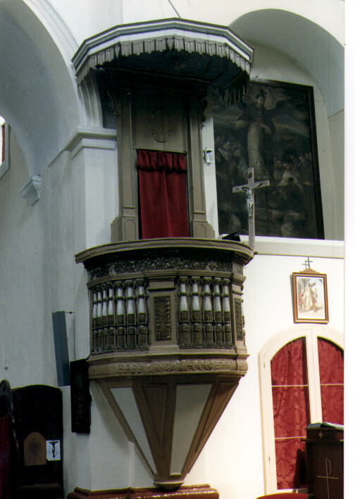 pulpito - ambito salentino (prima metà sec. XIX)