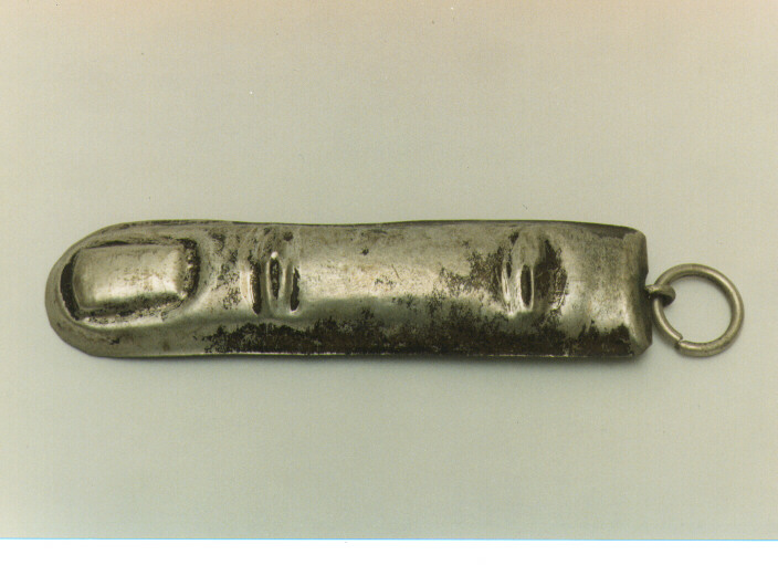 dito (ex voto) - ambito pugliese (sec. XIX)