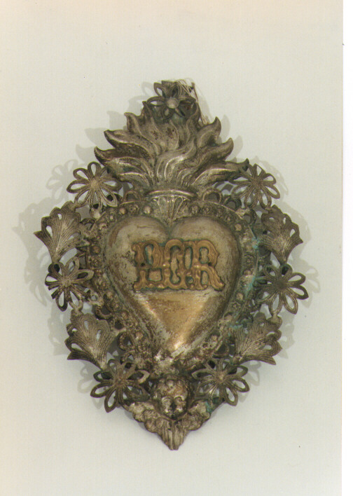 Sacro Cuore (ex voto) - ambito pugliese (sec. XIX)
