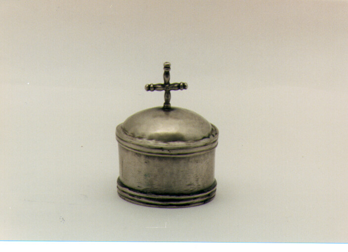 vasetti per oli santi - ambito Italia meridionale (sec. XVIII)