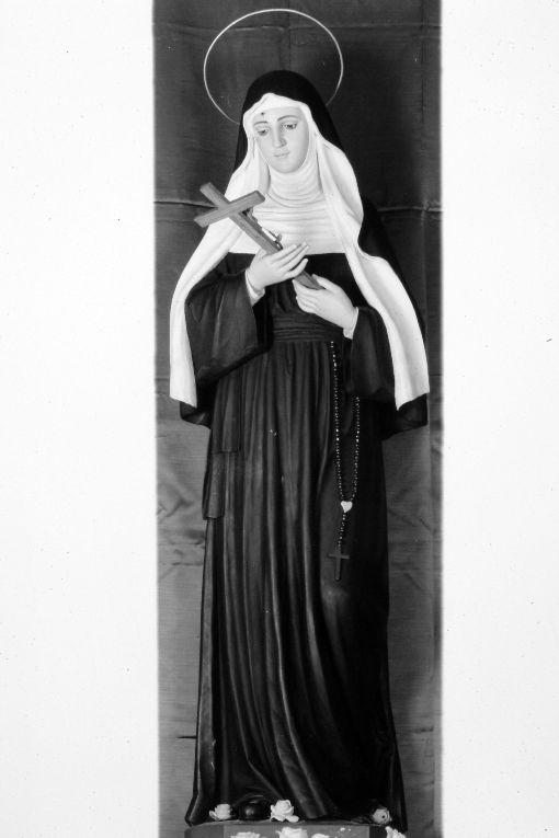 Santa Rita da Cascia (statua) - manifattura salentina (prima metà sec. XX)
