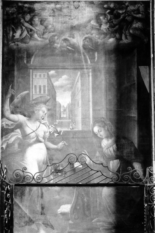 Annunciazione (dipinto) - ambito Italia meridionale (prima metà sec. XVII)