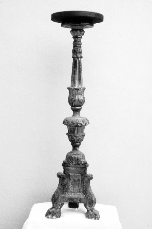 candeliere, serie - ambito salentino (prima metà sec. XIX)