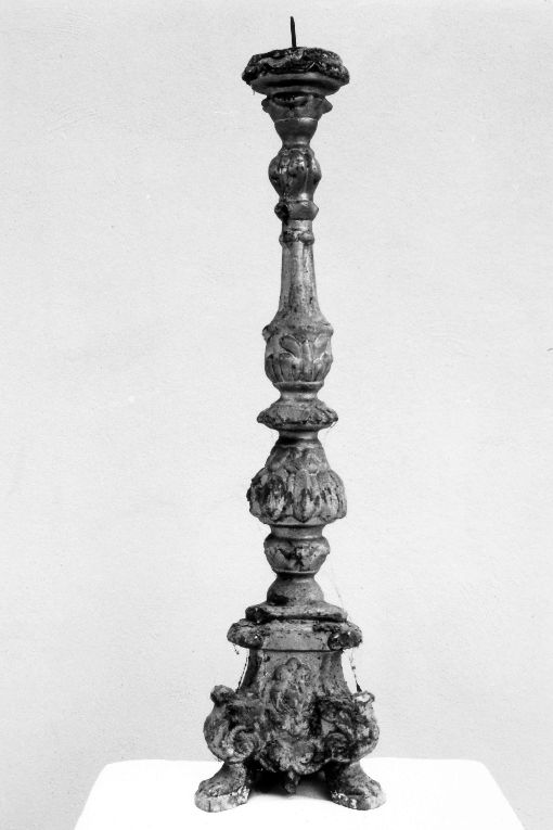 candeliere - ambito salentino (seconda metà sec. XVIII)