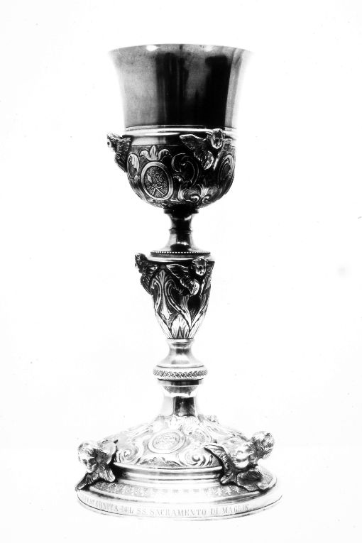 calice - manifattura italiana (fine/inizio secc. XIX/ XX)