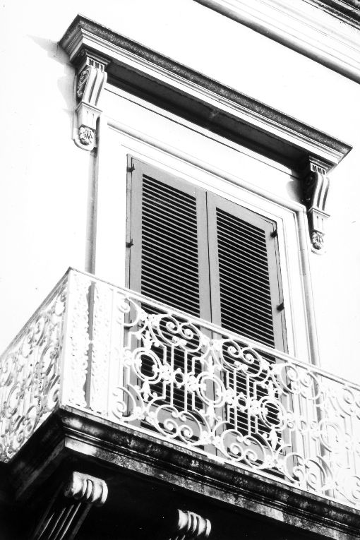 mostra di portafinestra, serie - ambito salentino (ultimo quarto sec. XIX)