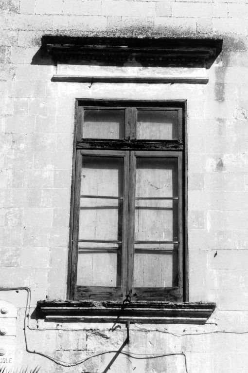 mostra di finestra, serie - ambito salentino (sec. XVIII)