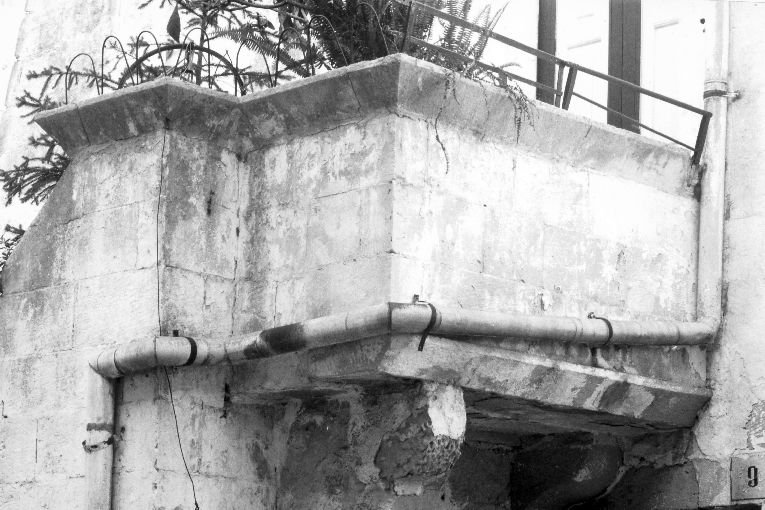 balcone - ambito salentino (sec. XVIII)