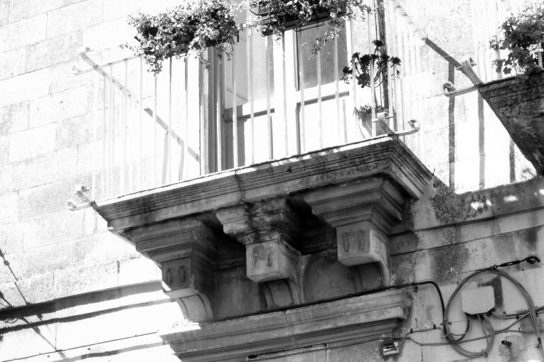 balcone, serie - ambito salentino (primo quarto sec. XIX)