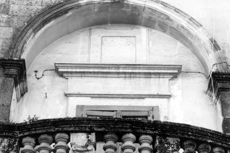 mostra di portafinestra - ambito salentino (ultimo quarto sec. XVIII)