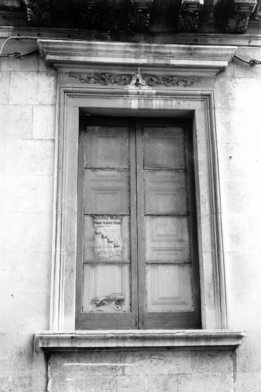 mostra di finestra - ambito salentino (primo quarto sec. XX)