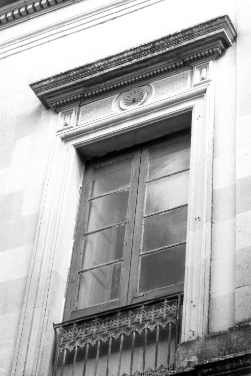 mostra di portafinestra, serie - ambito salentino (primo quarto sec. XX)