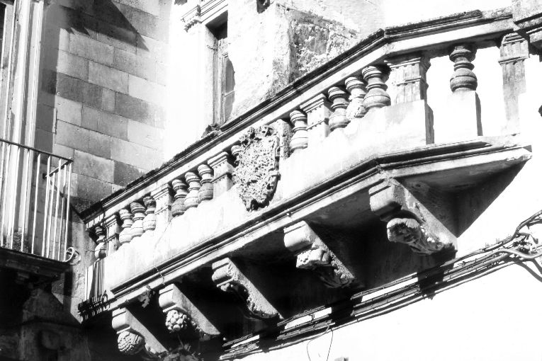 balcone - ambito salentino (seconda metà sec. XVII)