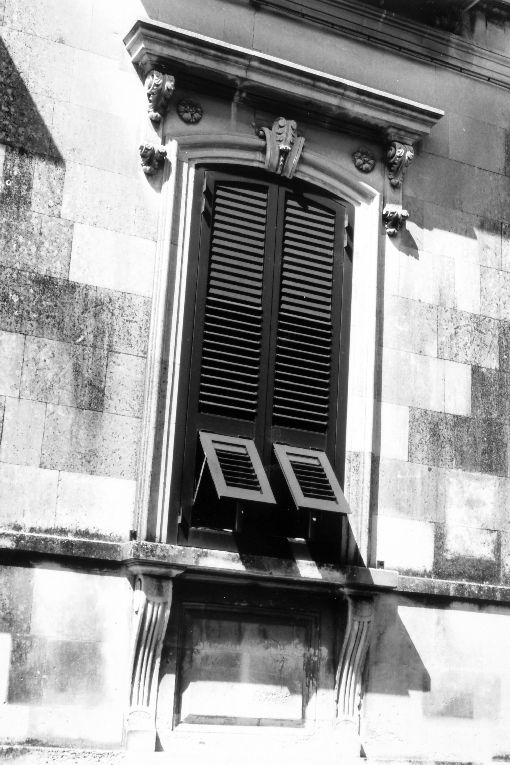 mostra di finestra, serie - ambito salentino (inizio sec. XX)