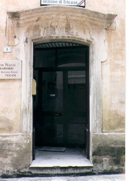 portale - ambito Italia meridionale (ultimo quarto sec. XVIII)