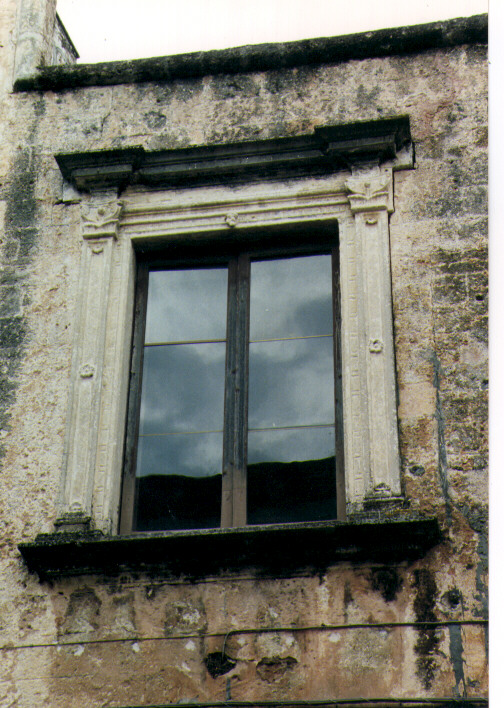 mostra di finestra - ambito salentino (prima metà sec. XVII)