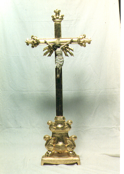 croce d'altare - ambito Italia meridionale (ultimo quarto sec. XVIII)