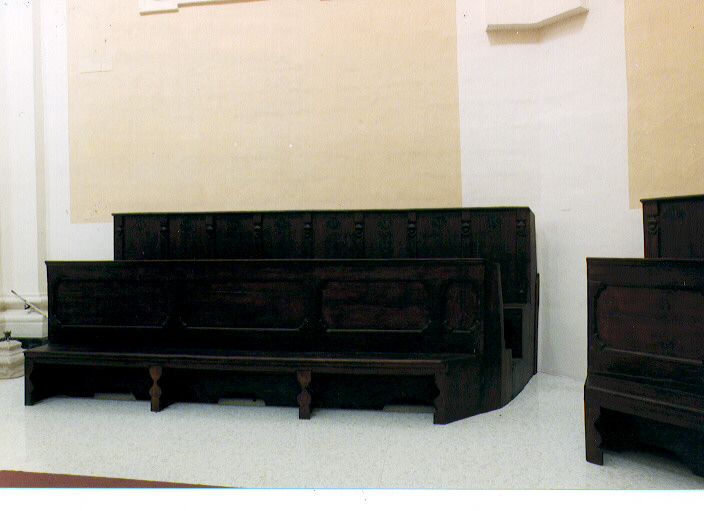 stallo, serie - ambito Italia meridionale (sec. XVIII)