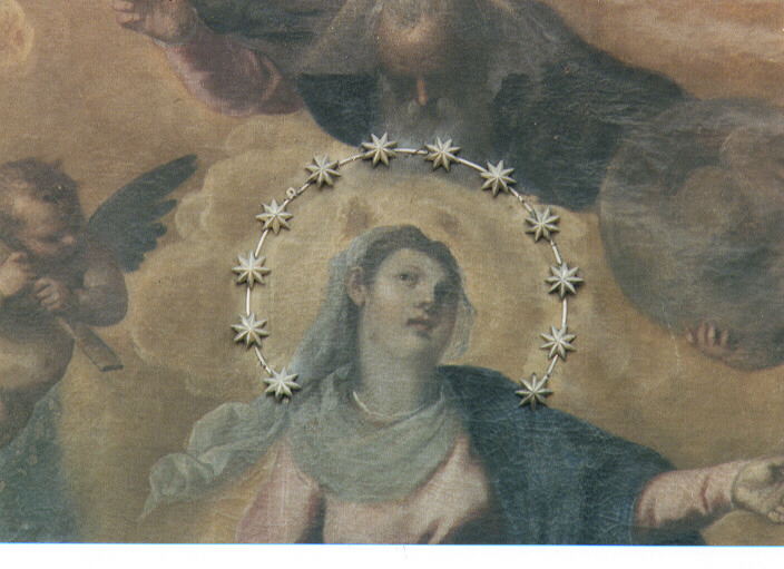 corona da dipinto - ambito Italia meridionale (fine/inizio secc. XVIII/ XIX)