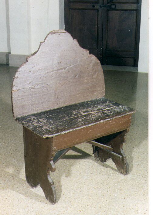 panca, serie - ambito salentino (prima metà sec. XIX)