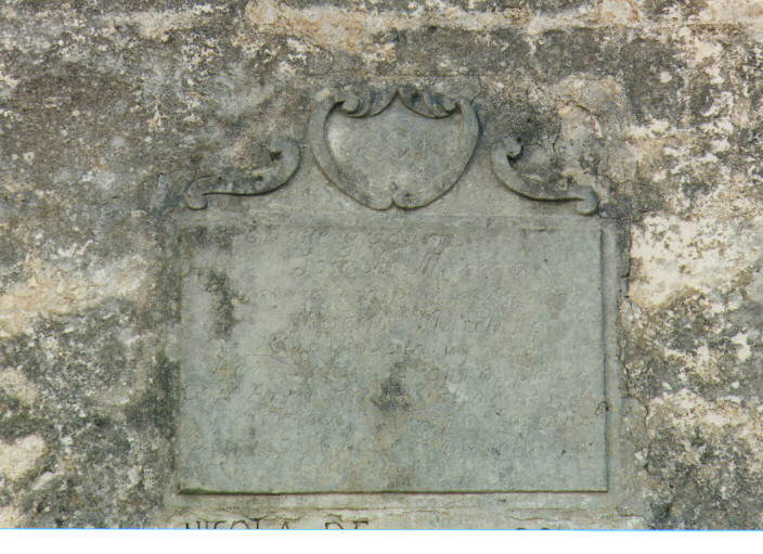 lapide - ambito salentino (sec. XIX)