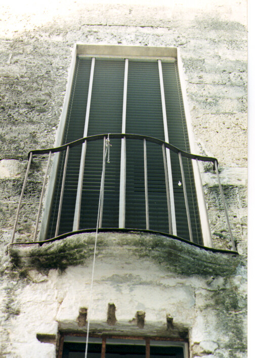 balcone, serie - ambito salentino (seconda metà sec. XVIII)