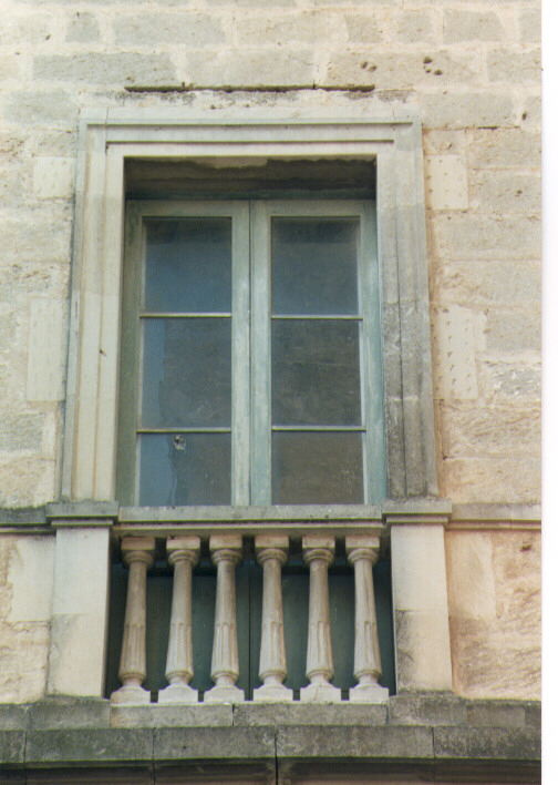 mostra di finestra - ambito salentino (ultimo quarto sec. XIX)