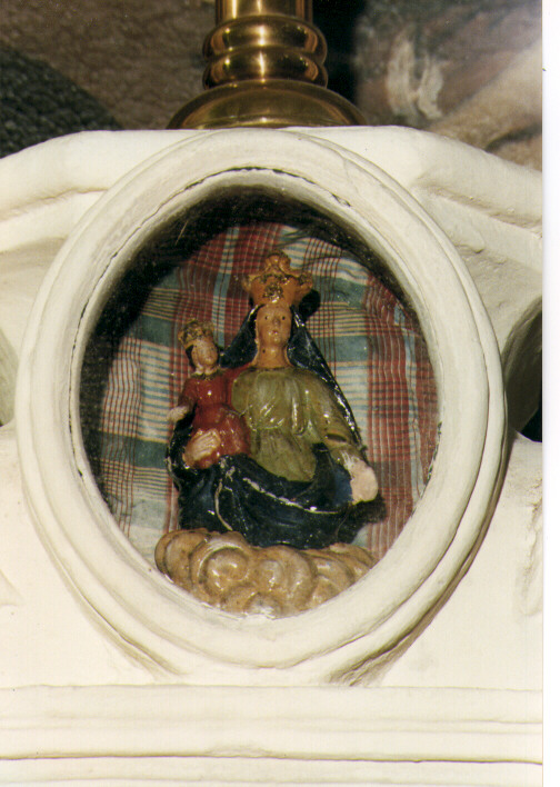 Madonna con Bambino (statuetta) - ambito salentino (ultimo quarto sec. XVII)