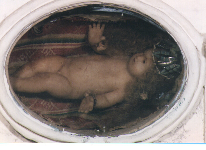Gesù Bambino (statuetta) - ambito salentino (ultimo quarto sec. XVII)