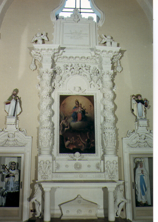 altare - ambito Italia meridionale (ultimo quarto sec. XVII)